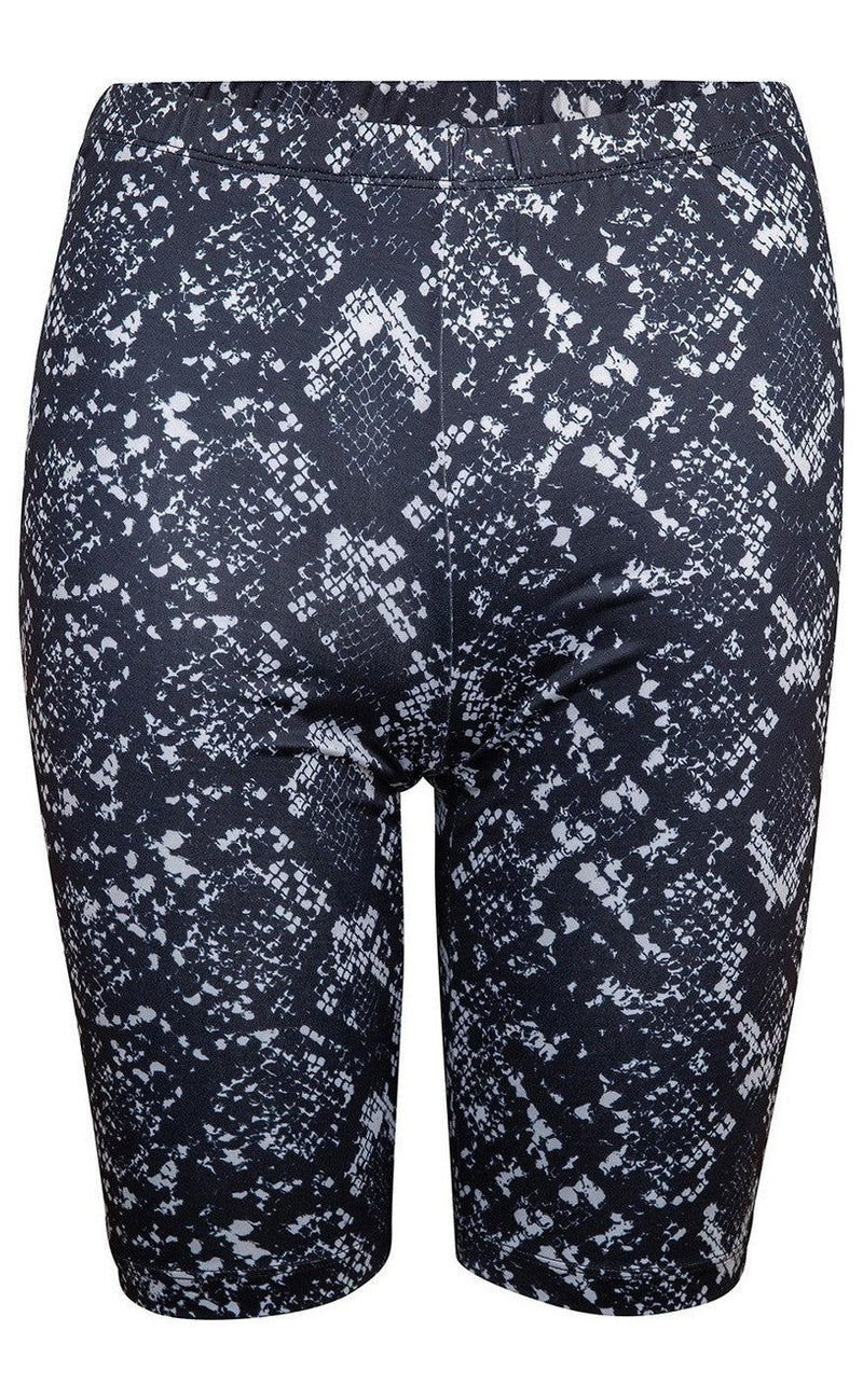 HYPE THE DETAIL BIKER SHORTS BLACK SNAKE