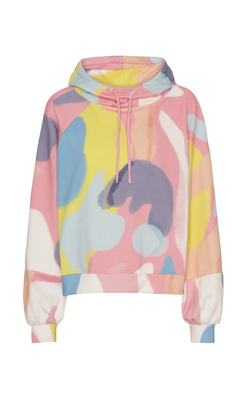 Hunkøn Hættetrøje - Halia Sweat Hoodie - Fluent Art Print