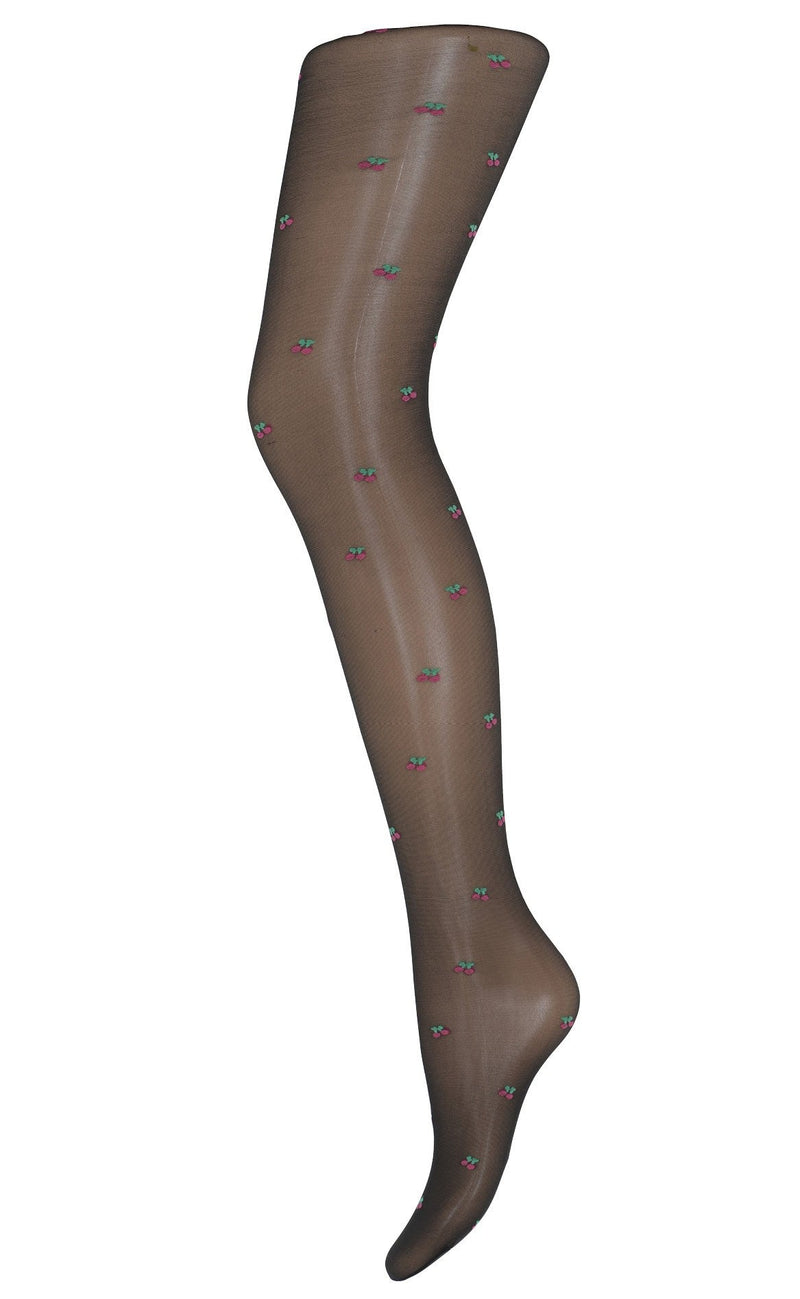 Hype The Detail Strømpebukser - Cherry 20 Denier - Black