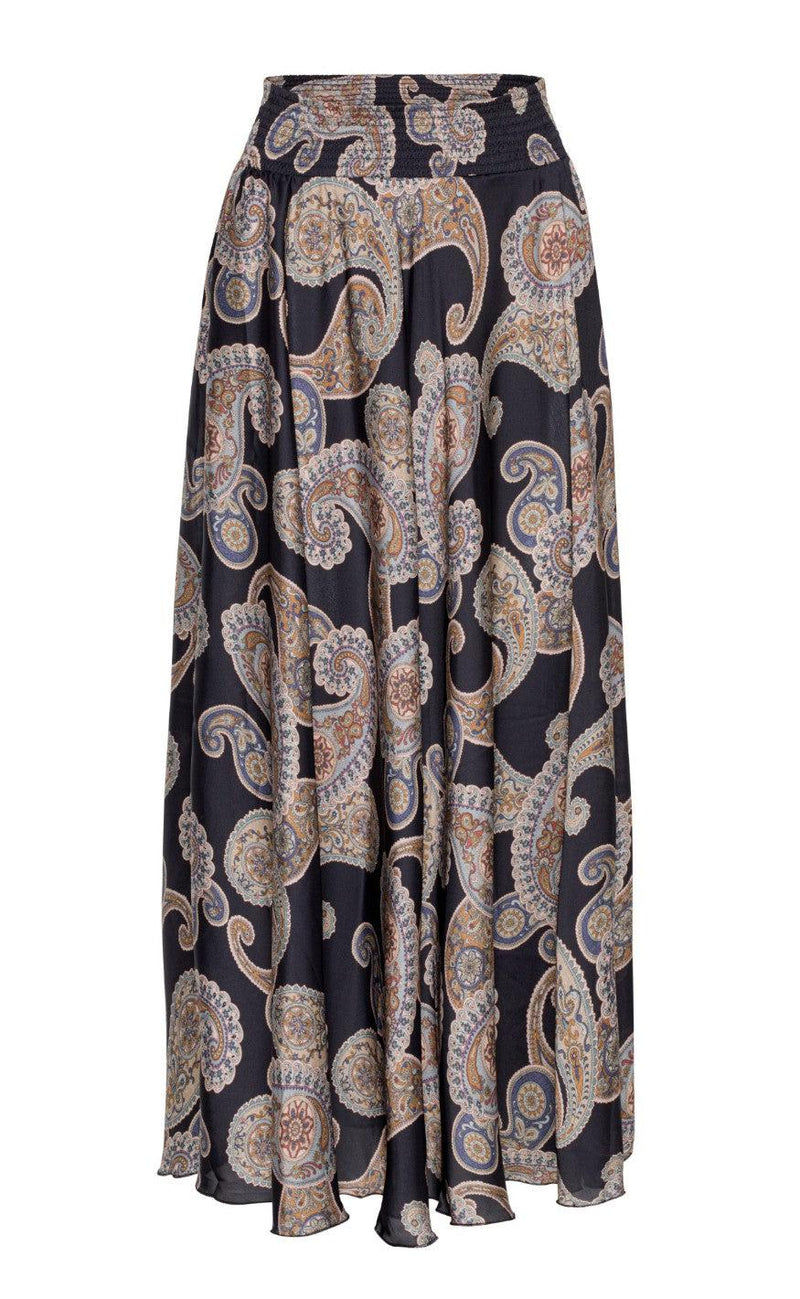 Karmamia Copenhagen Nederdel - Savannah - Blue Grand Paisley