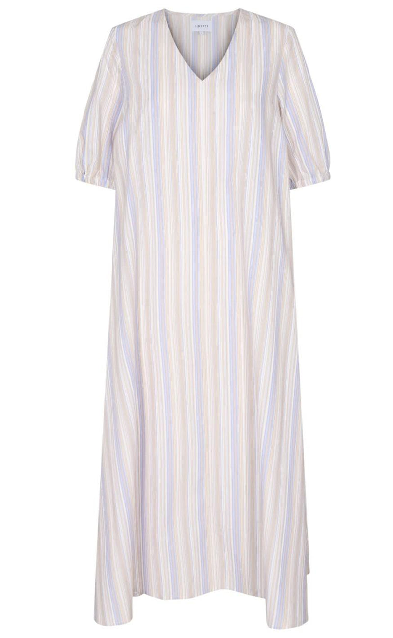 Liberte Kjole - Martine - Lavender Sand Stripe