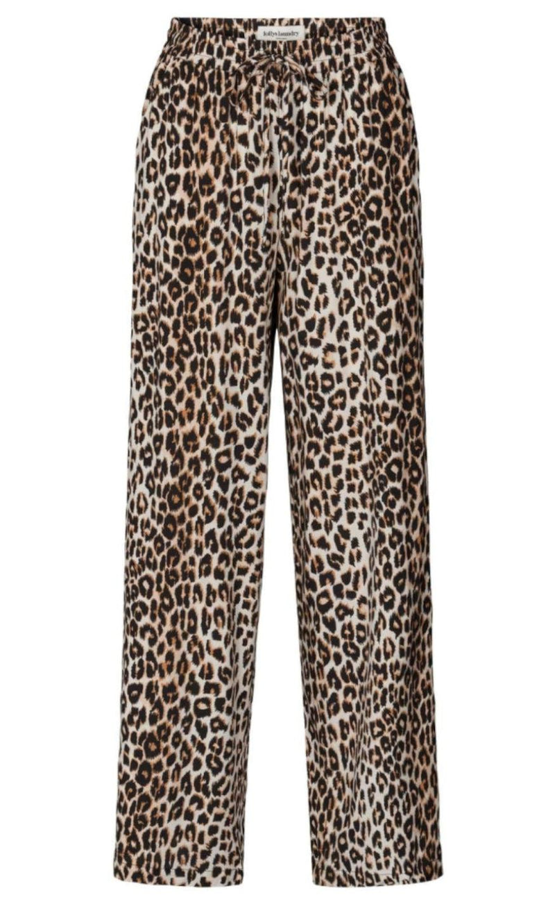 Lollys Laundry Bukser - Rita - Leopard Print