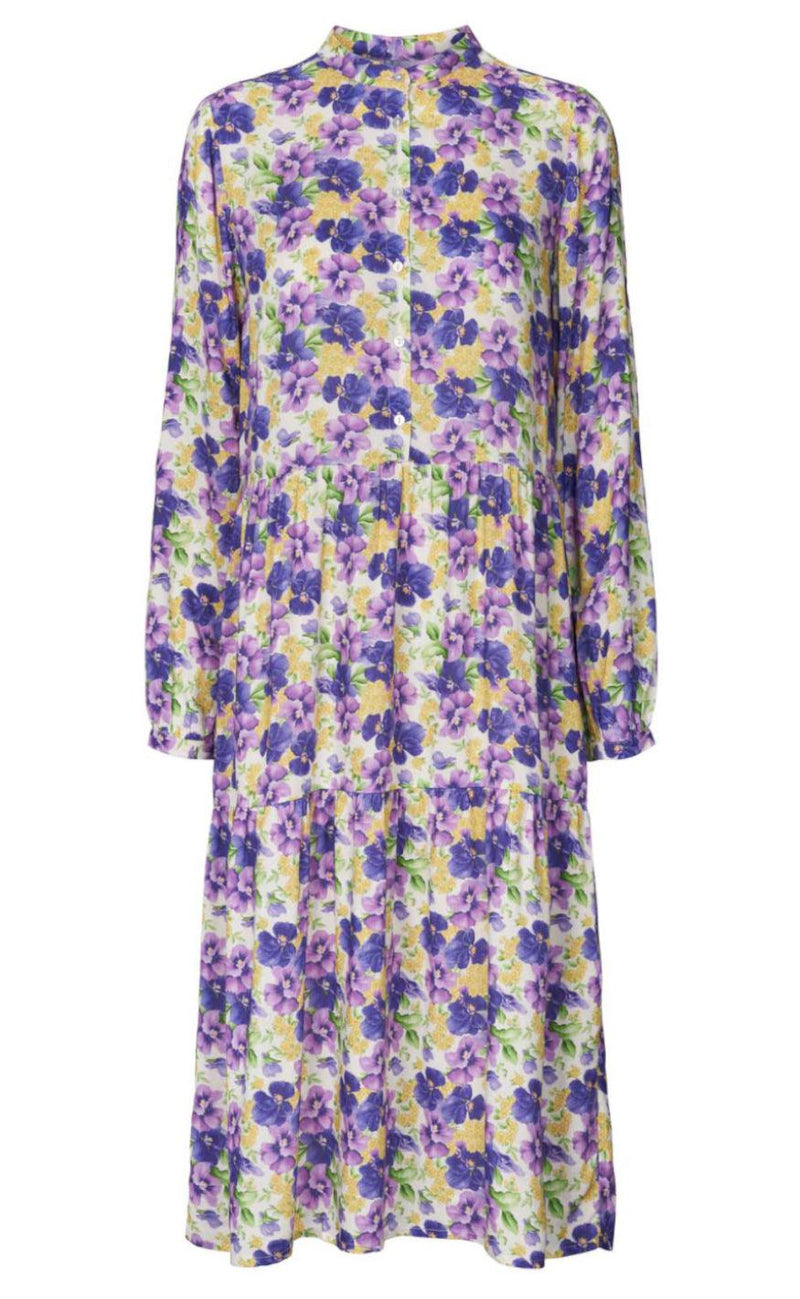Lollys Laundry Kjole - Anita - Flower Print
