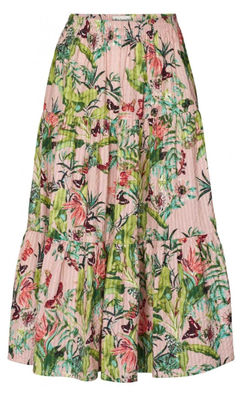 Lollys Laundry Nederdel - Morning - Flower Print