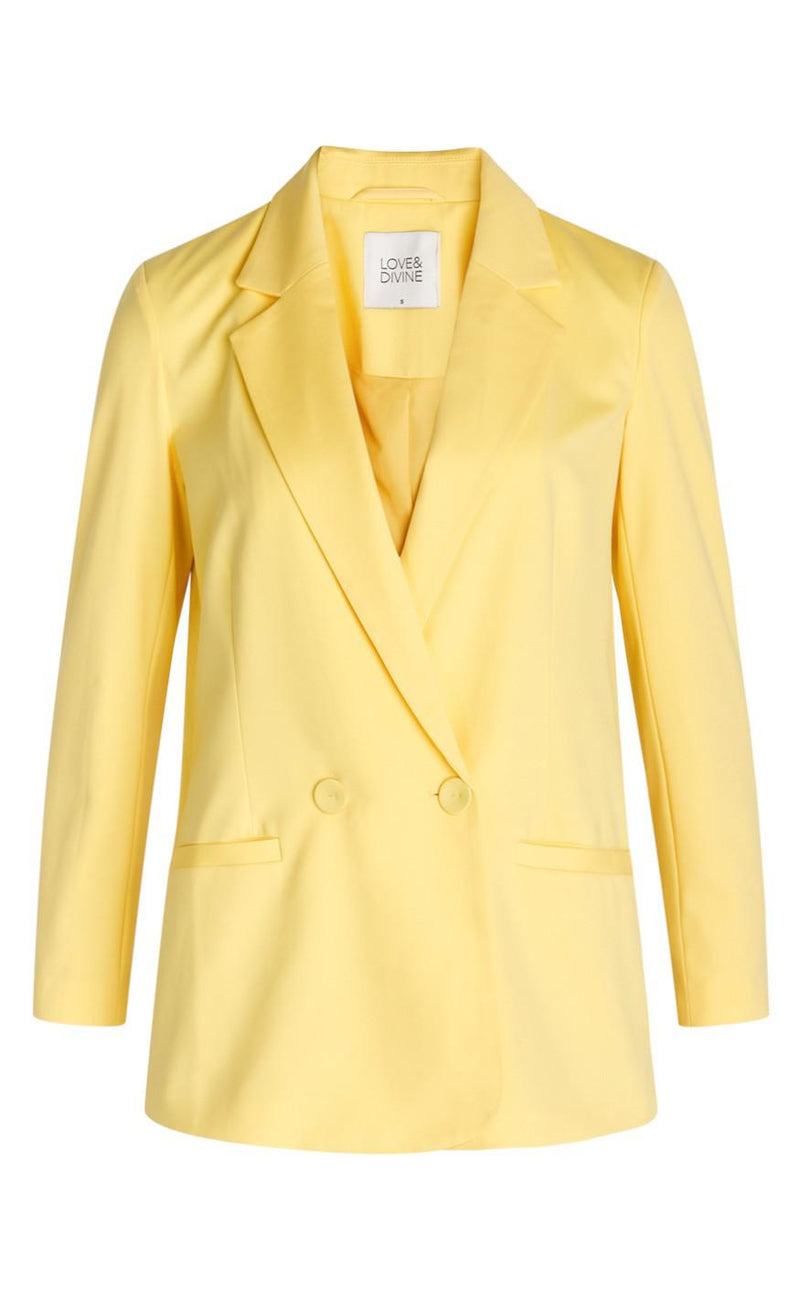 Love & Divine Blazer - Love590 - Pale Banana