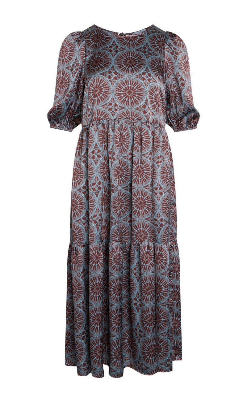 Love & Divine Kjole - Love703 - D. Graphic Brown