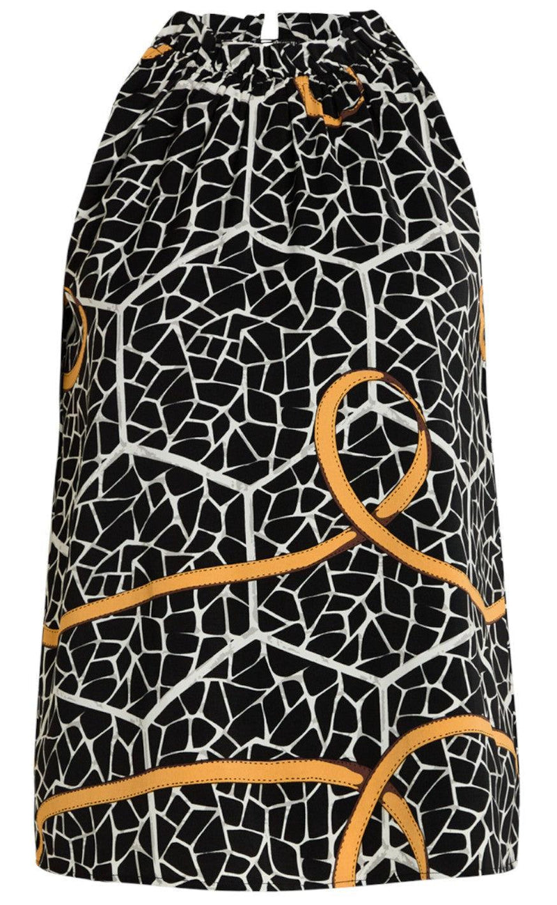 Love & Divine Top - Love706-1 - Black Graphic