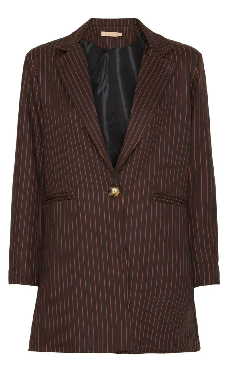 Marta Du Chateau Blazer - 4926 - Coffee/Orange