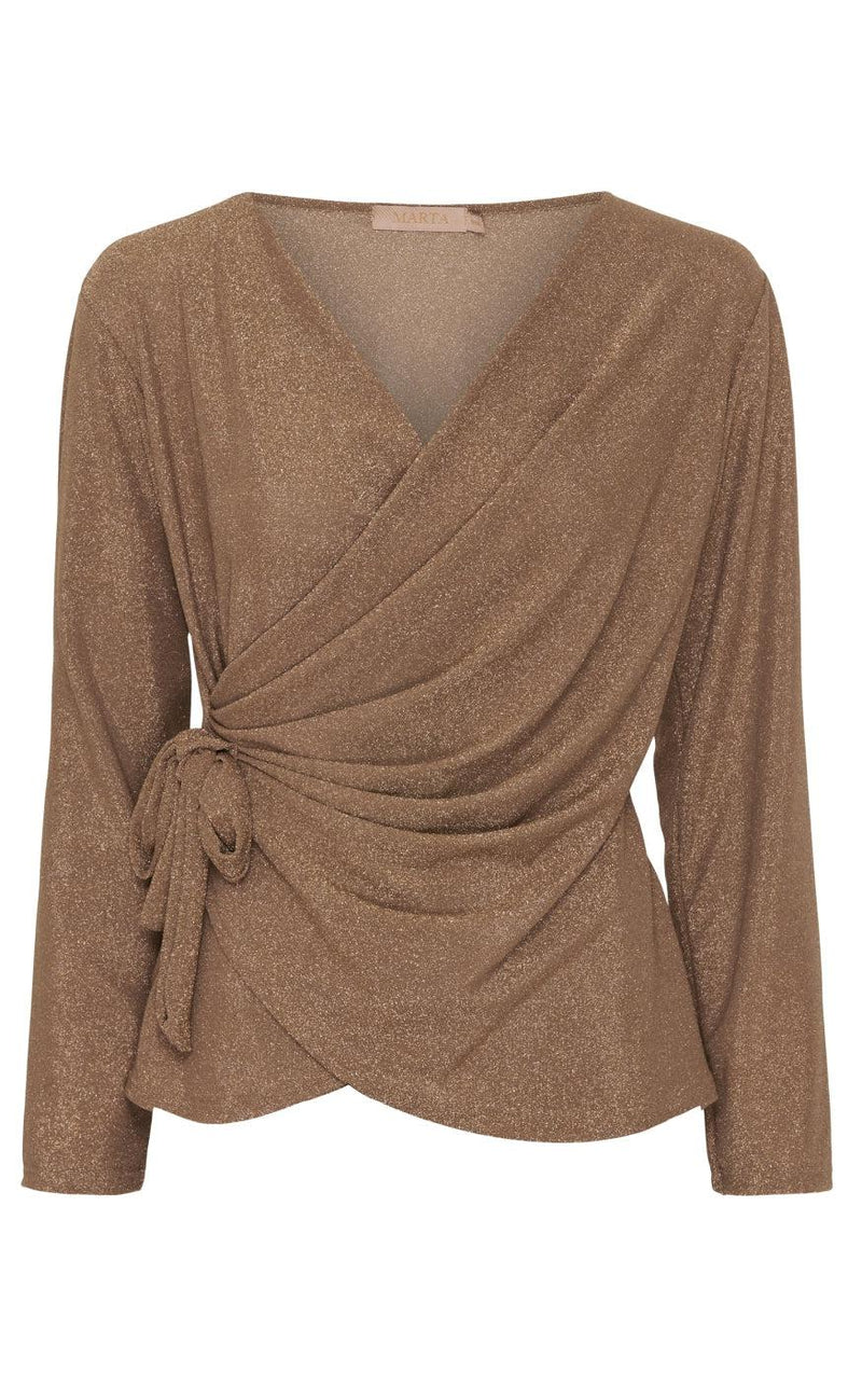 Marta Du Chateau Bluse - 1612 - Beige