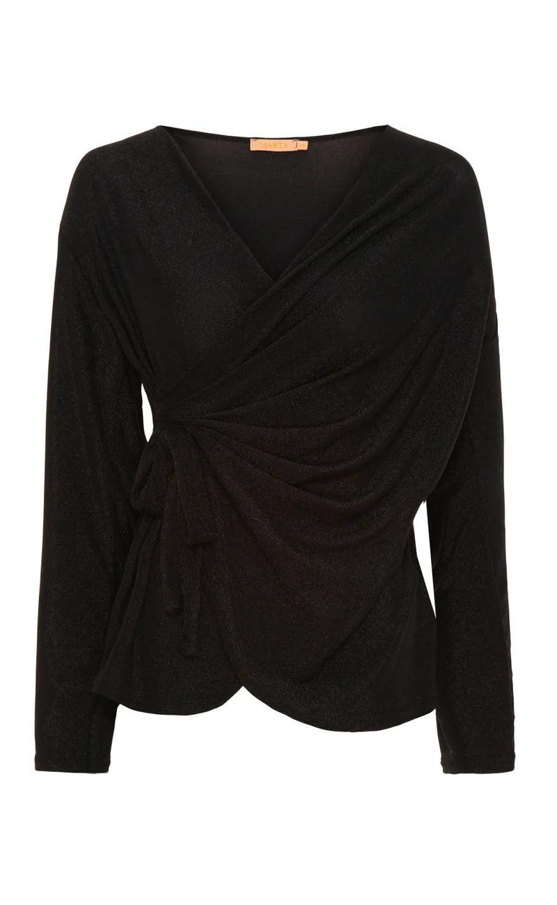 Marta Du Chateau Bluse - 1612 - Black