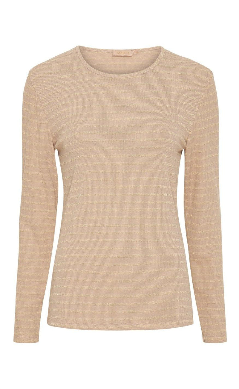 Marta Du Chateau Bluse - 5356 - Orzo/Gold