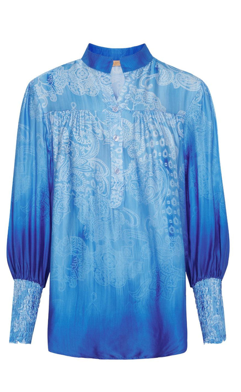 Marta Du Chateau Bluse - 5409 - Light Blue