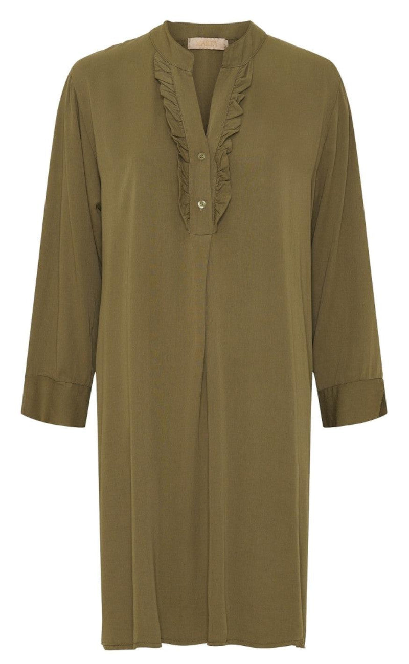 Marta Du Chateau Kjole - 2608 - Olive