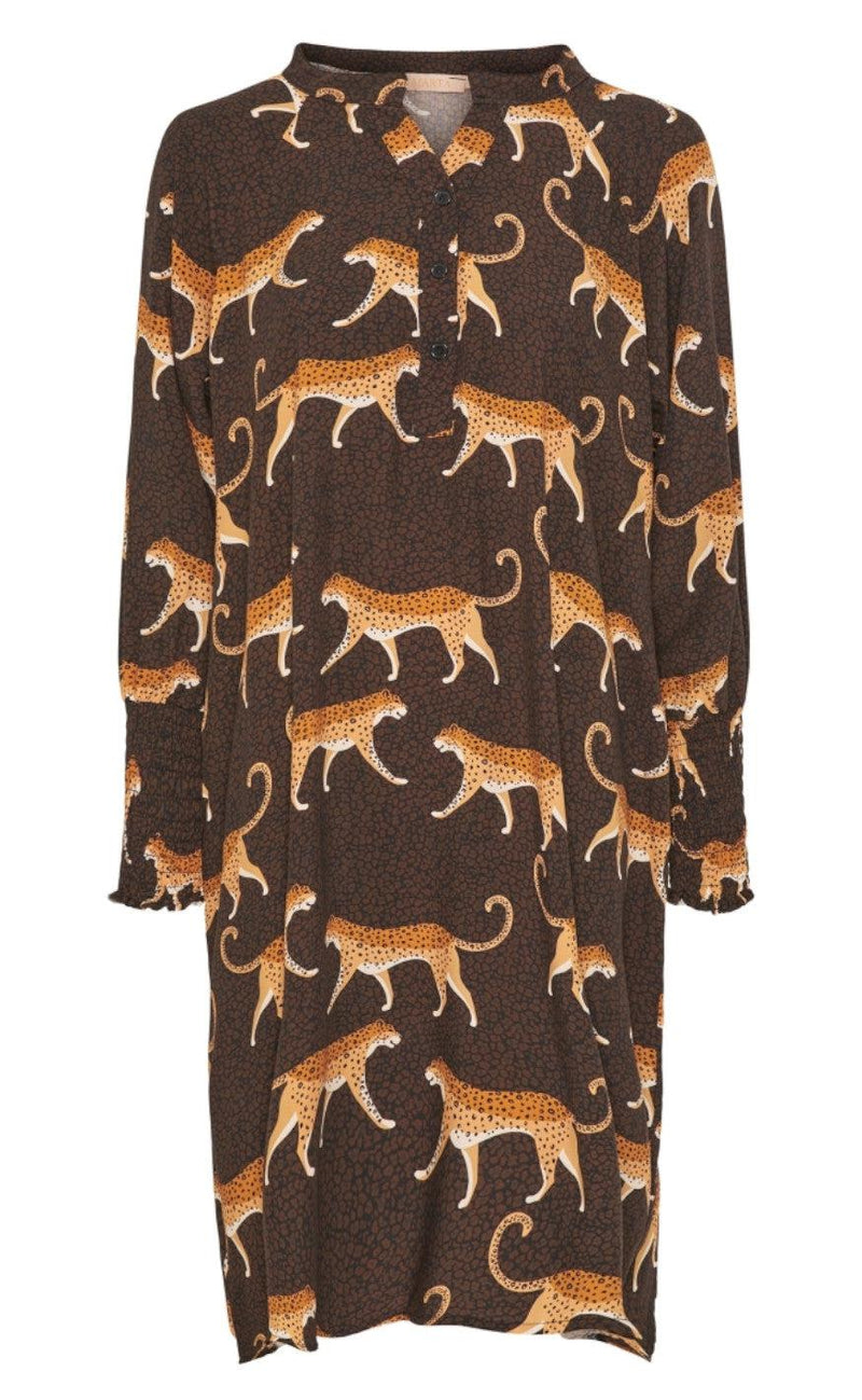 Marta Du Chateau Kjole - 5378 - Nero Animal