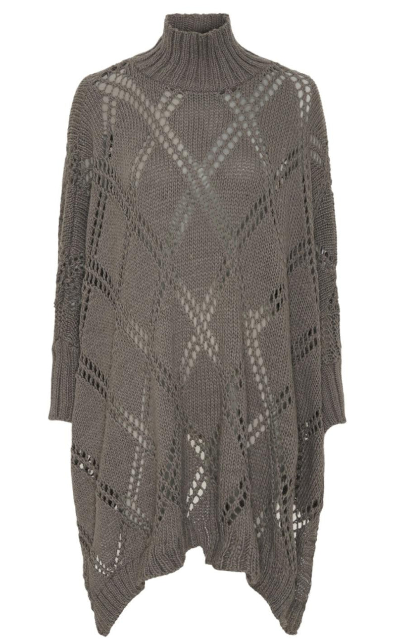 Marta Du Chateau Poncho - 3999 - Marrone