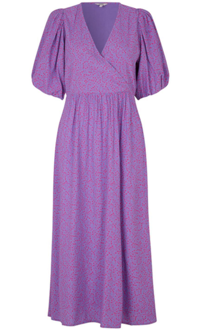 MbyM Kjole - Clancy-M - Purple Print