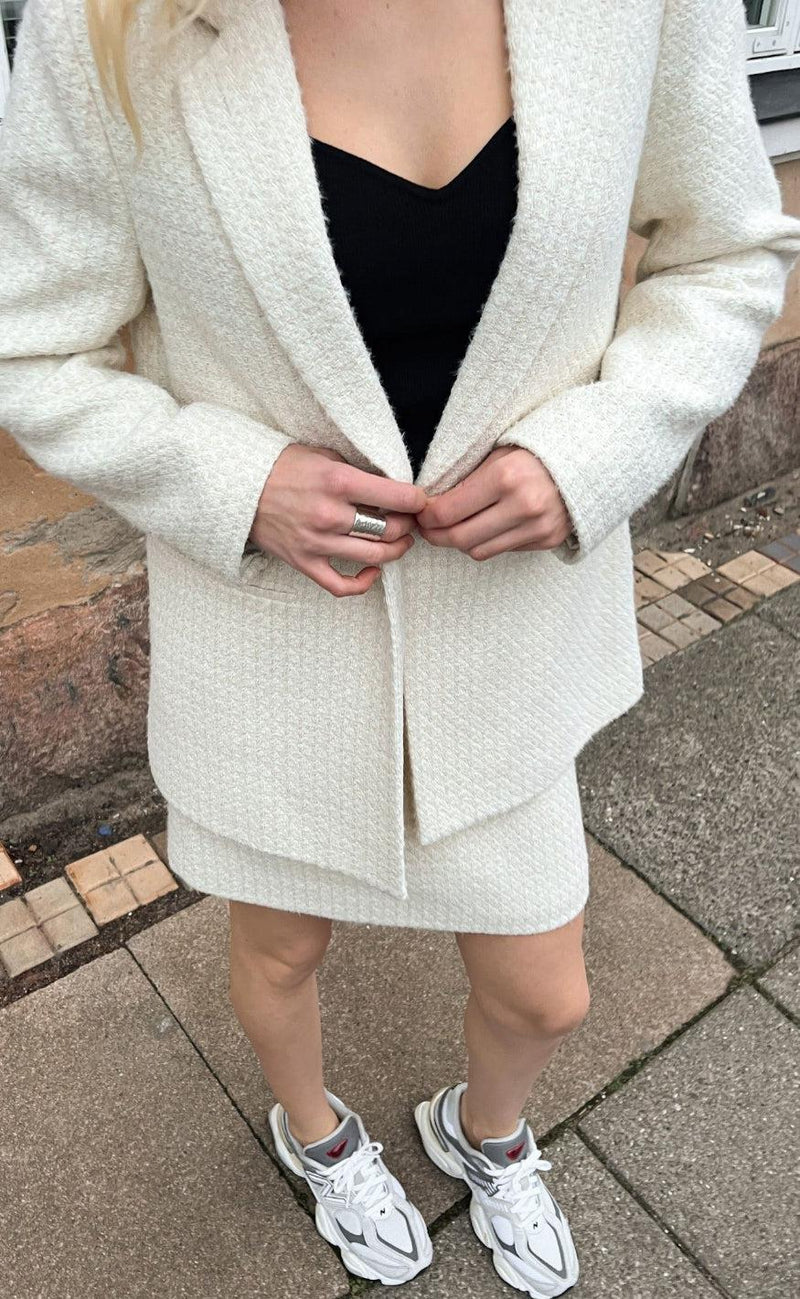 Neo Noir Blazer - Avery Check - Off White