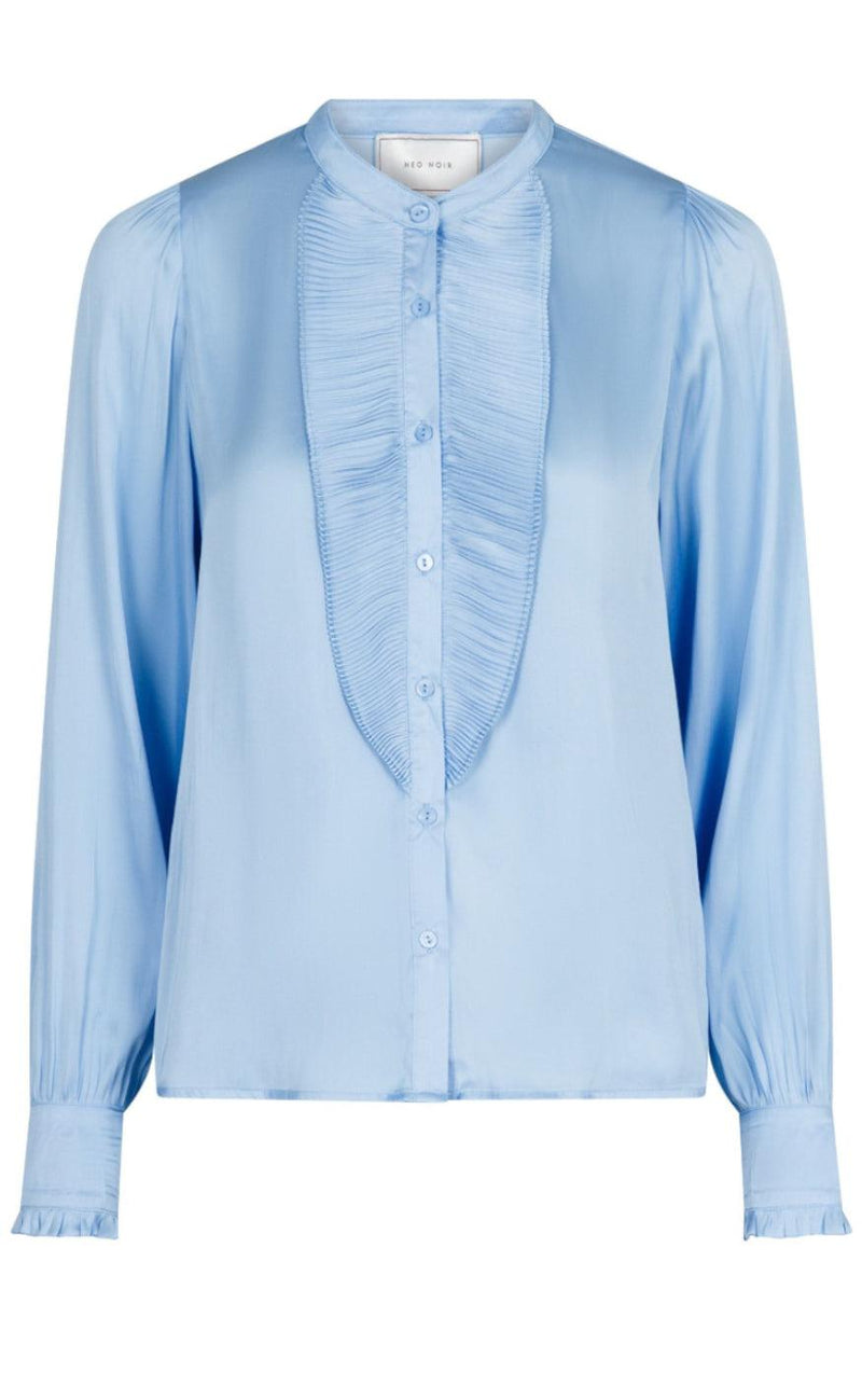 Neo Noir Bluse - Zola - Light Blue