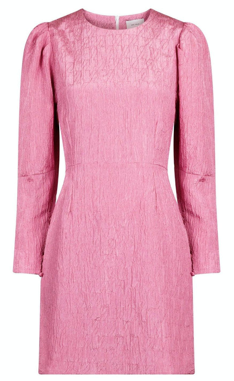 Neo Noir Kjole - Anne Structure - Pink