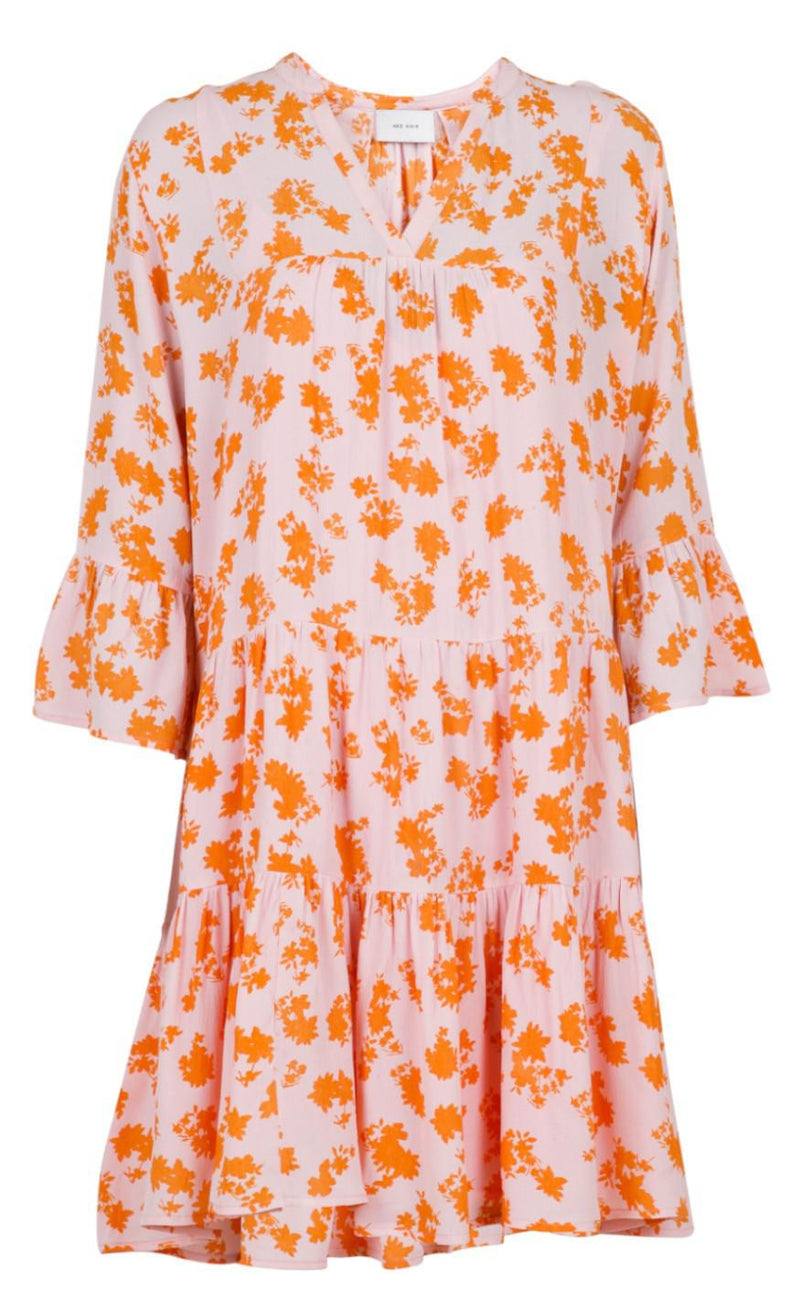 Neo Noir Kjole - Gunvor Primerose - Orange