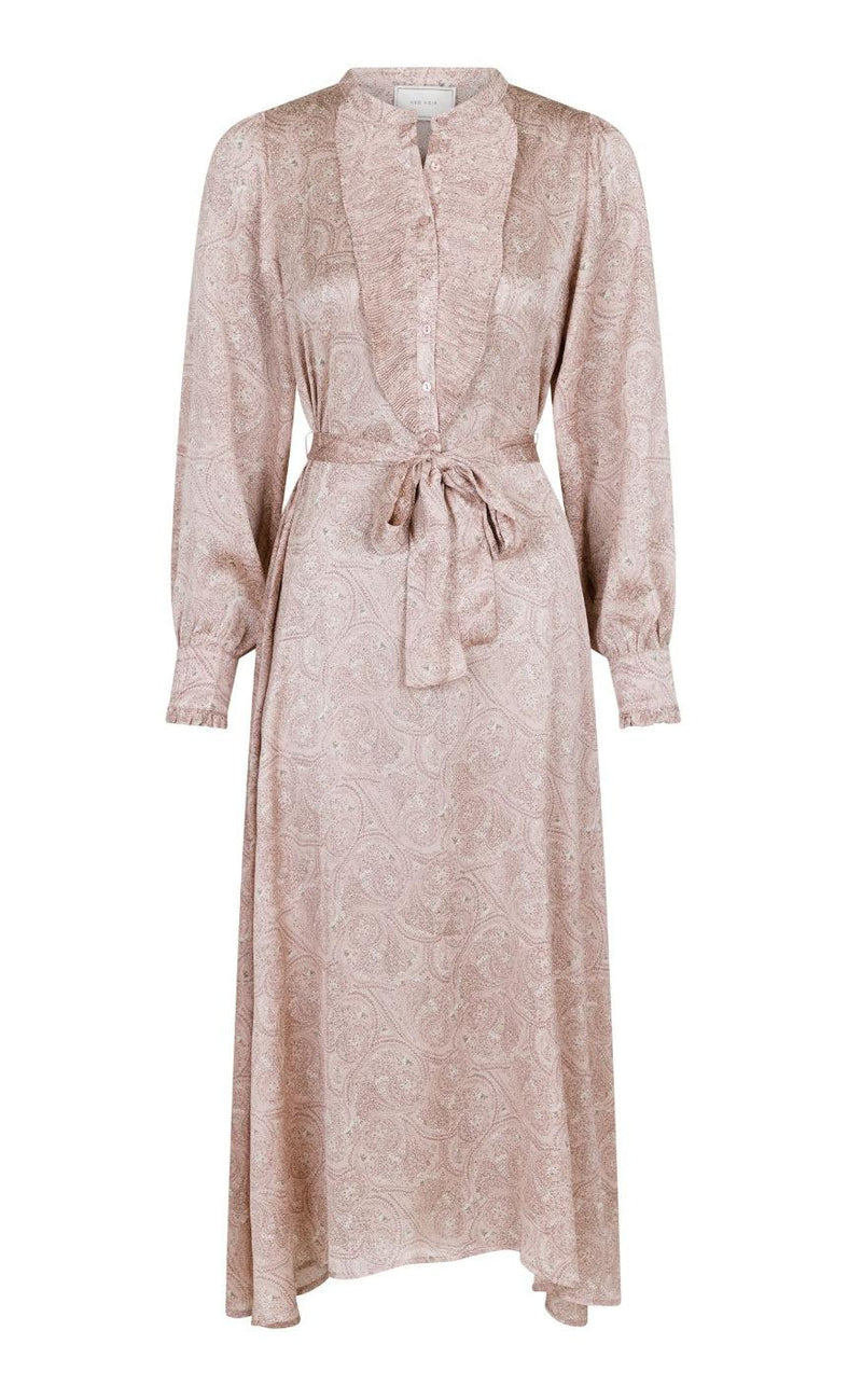Neo Noir Kjole - Vita Flowy - Dusty Rose