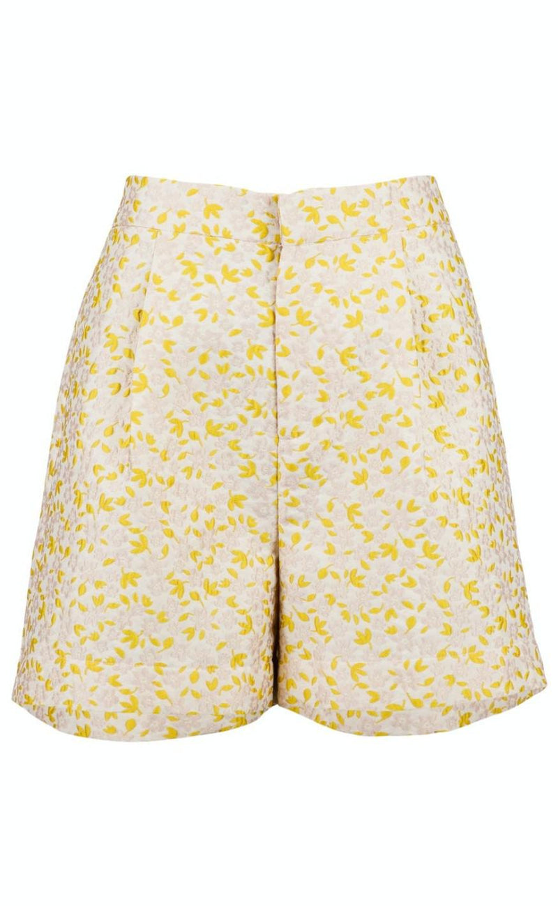 Neo Noir Shorts - Nancy - Yellow