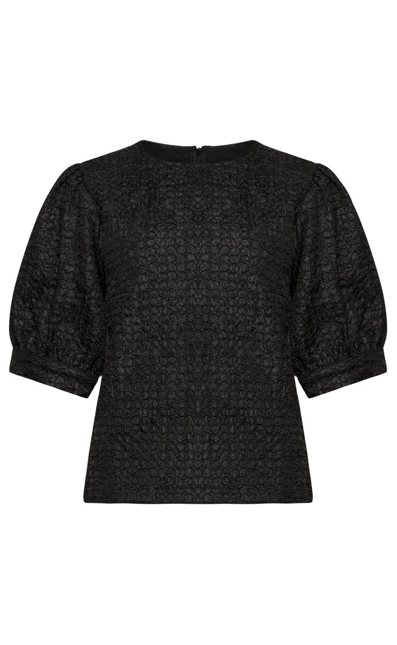 Noella Bluse - Carmen - Black