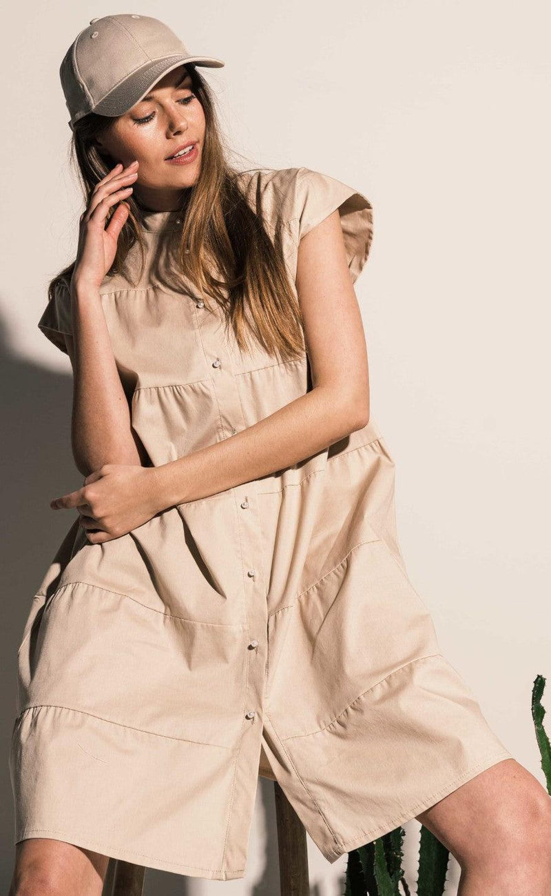 Noella Kjole - Kiki - Beige