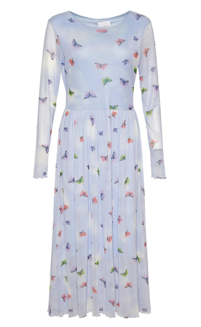 Noella Kjole - Lola - Butterfly Print