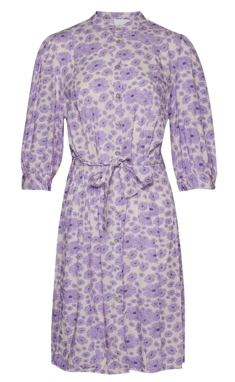 Noella Kjole - Martha - Lavender Mini Flower