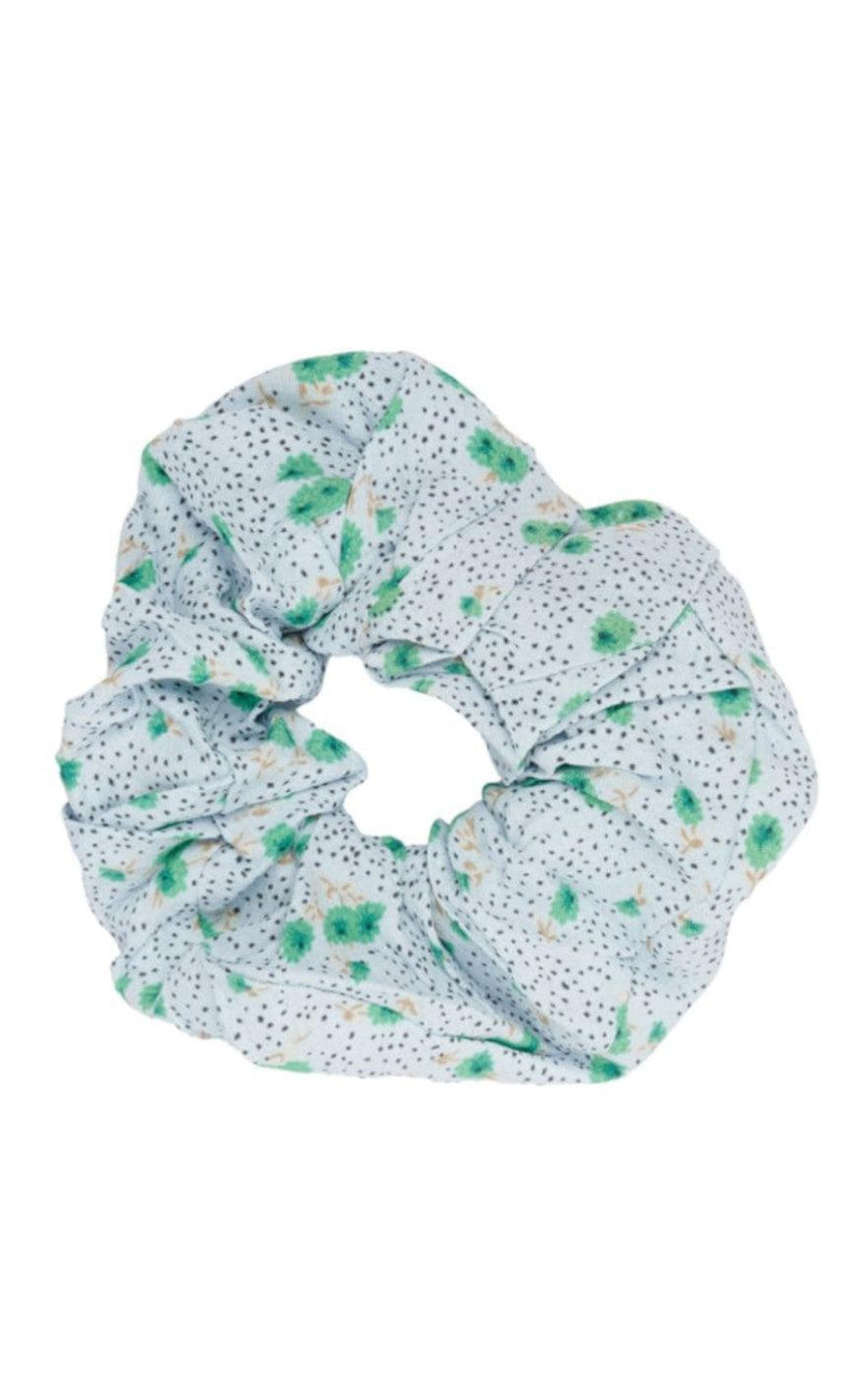 Noella Scrunchie - Noella - Light Blue Flower