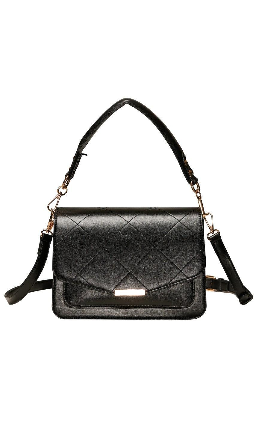 Noella Taske - Blanca Multi Compartment Black Leather Look | Hurtig levering | Fashionbystrand