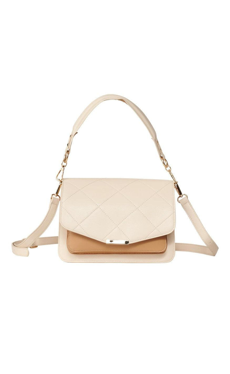 Noella Taske - Blanca Multi Compartment - Nude Leather Look