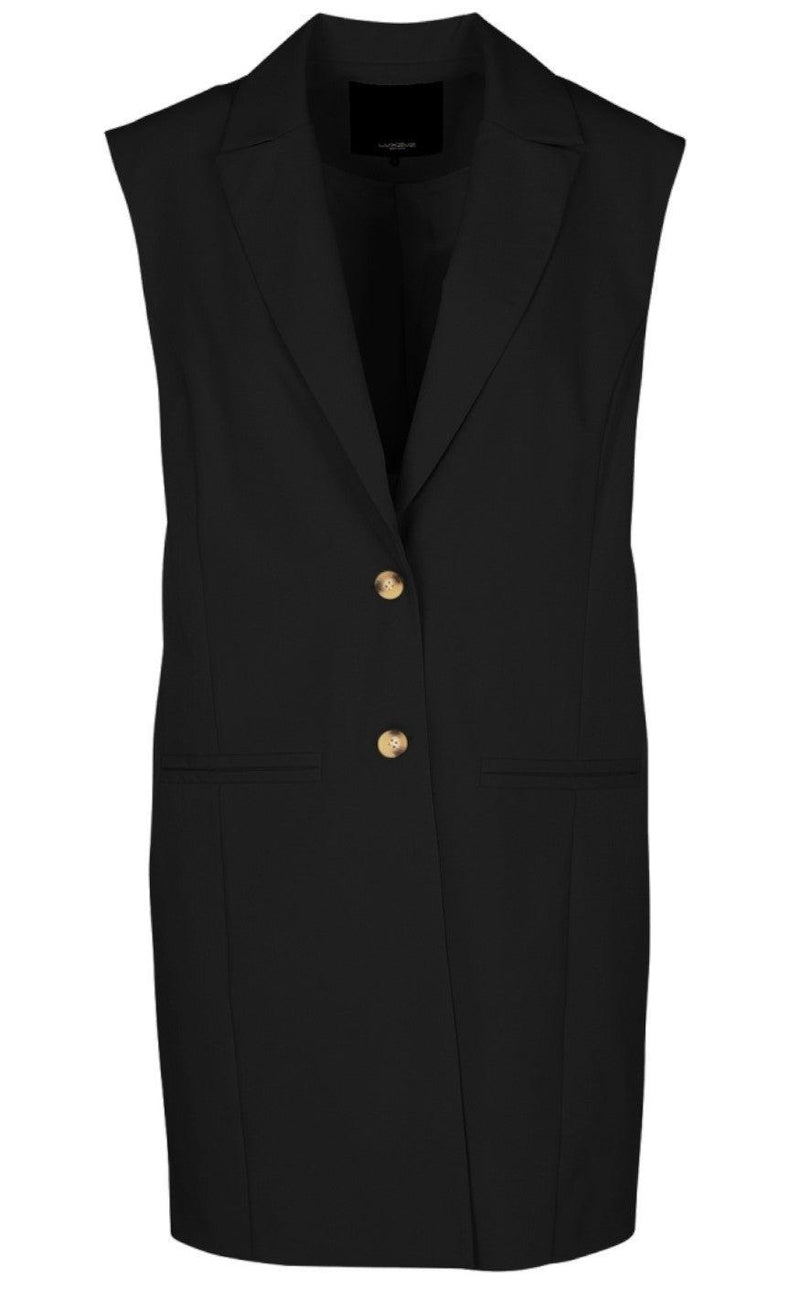 One Two Luxzuz Vest - Loa - Black
