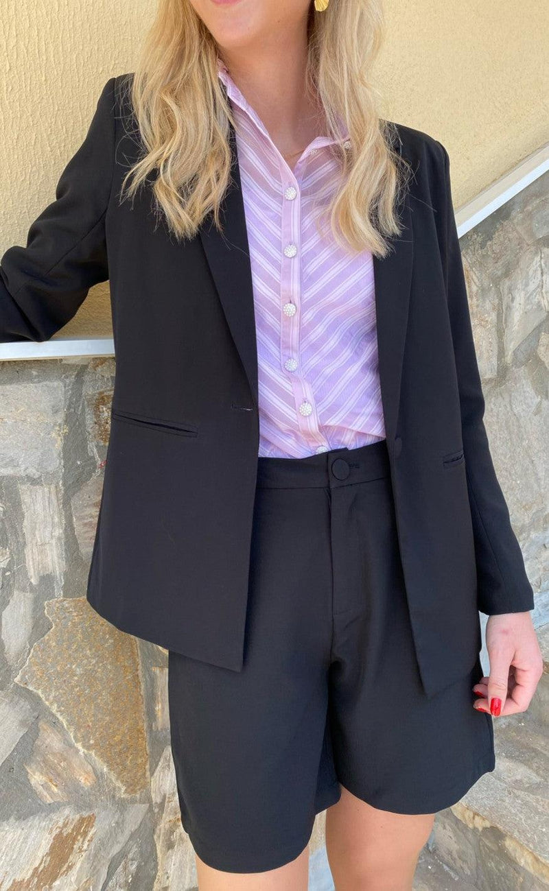 Say INA Copenhagen Blazer - Mai - Black
