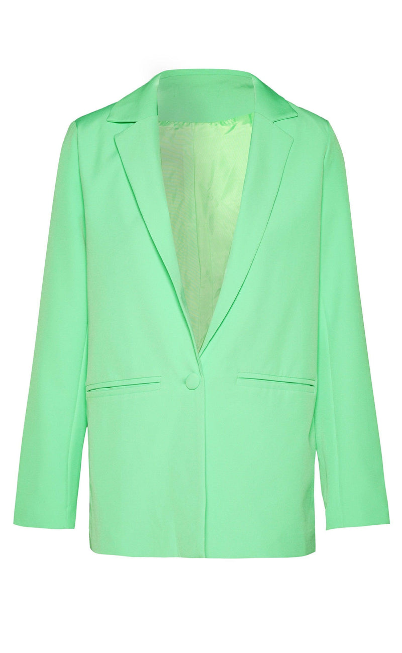 Say INA Copenhagen Blazer - Mai - Neon Green