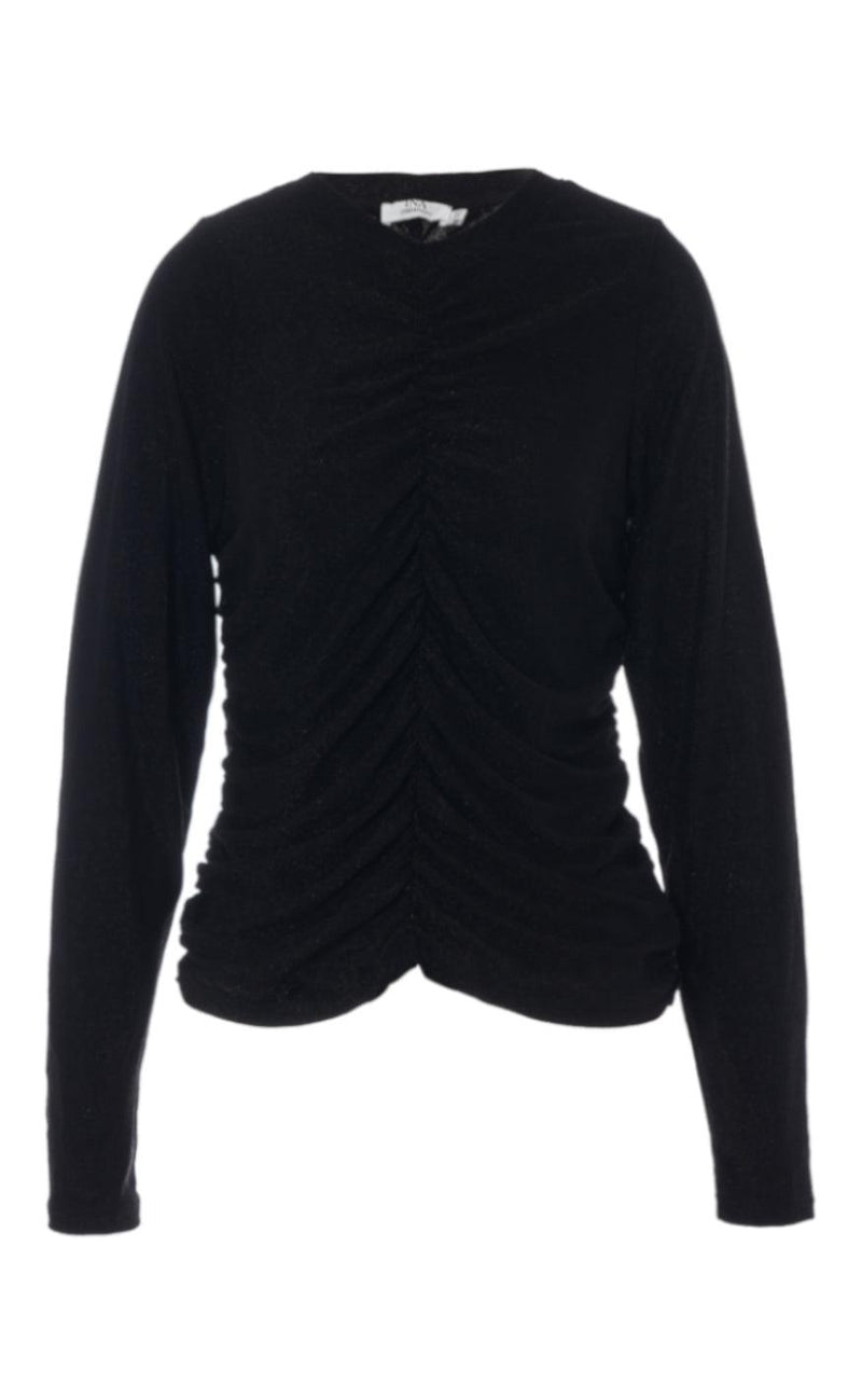 Say INA Copenhagen Bluse - Ava - Black Glitter