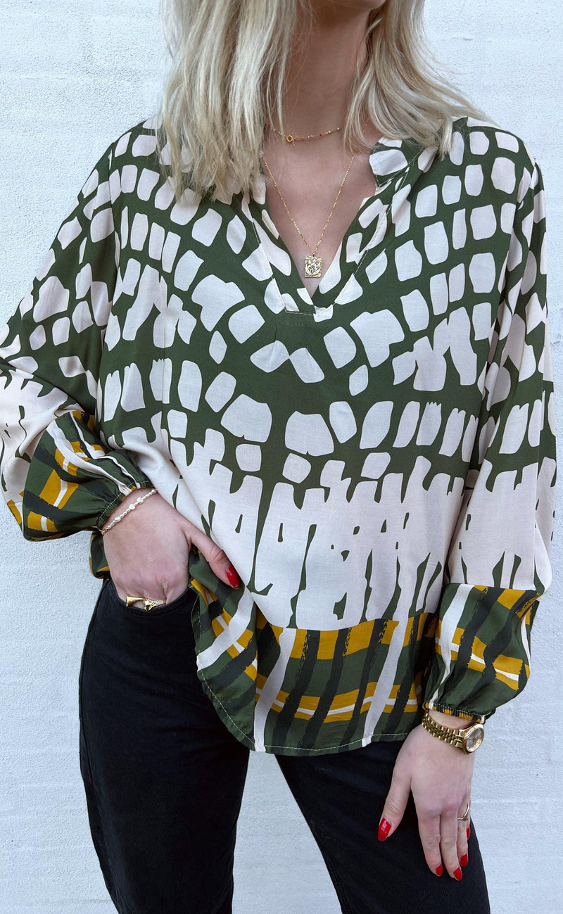 Say INA Copenhagen Bluse - Vera - Graphic Army