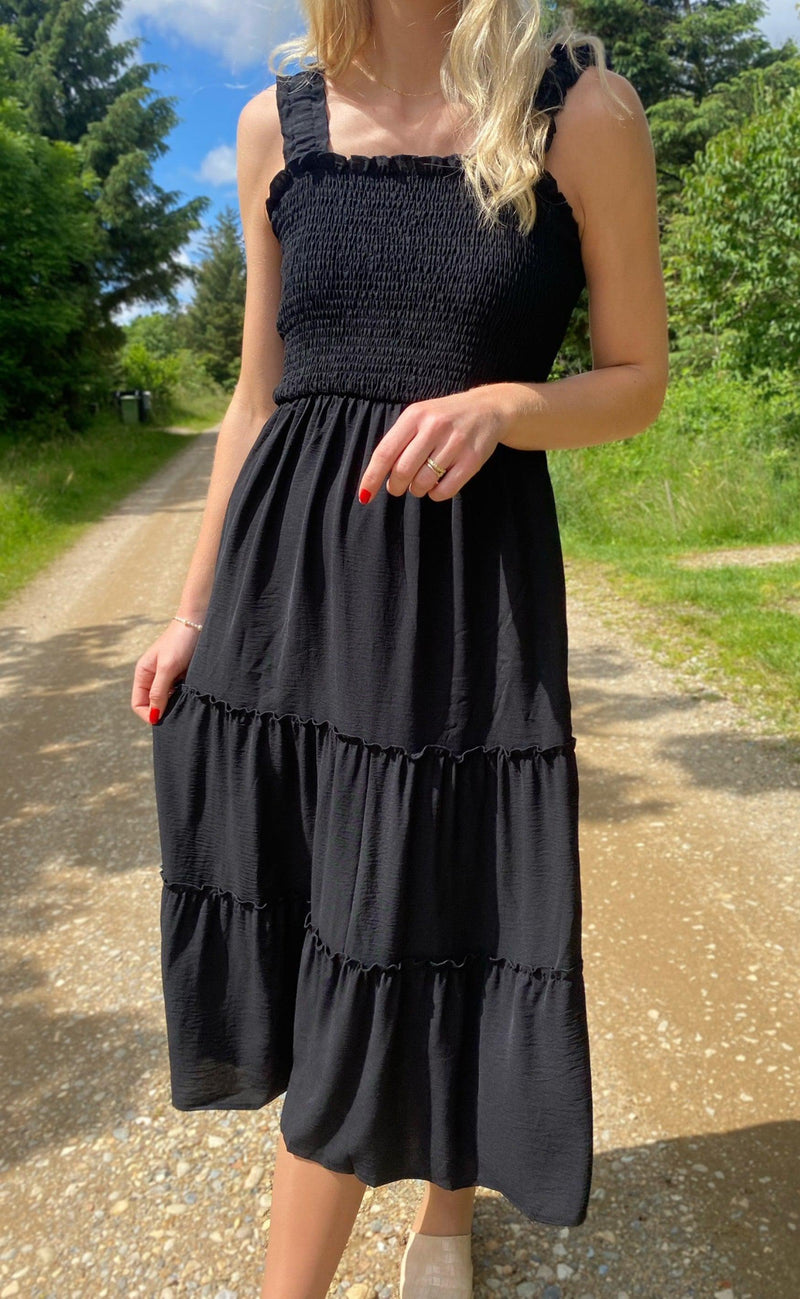 Say INA Copenhagen Kjole - Amber - Black