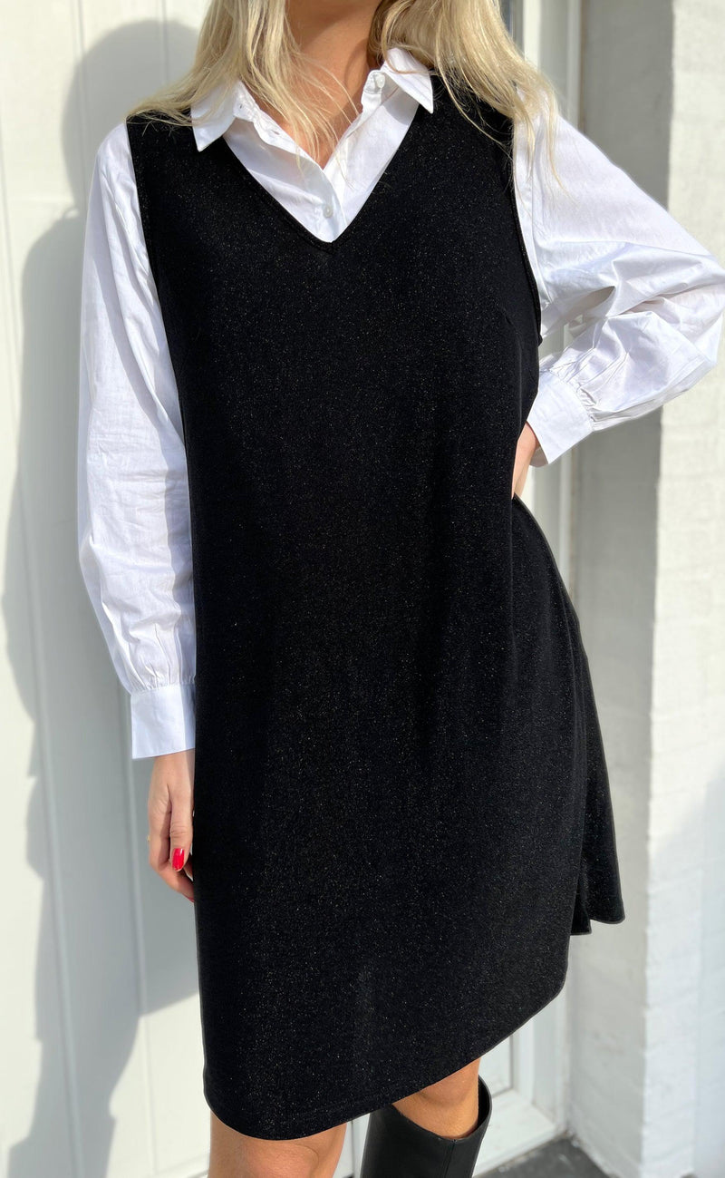 Say INA Copenhagen Kjole - Cali - Black Glitter