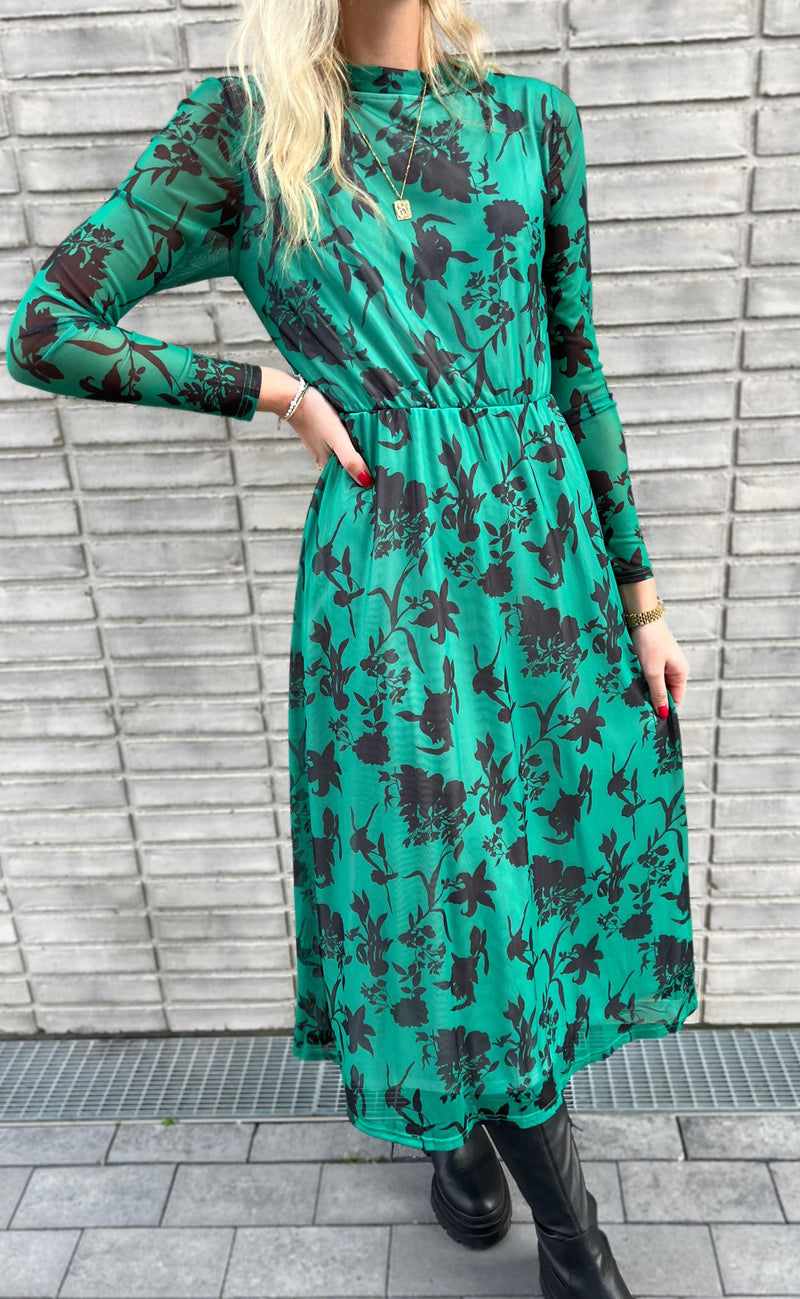 Say INA Copenhagen Kjole - Claura - Green Leaf