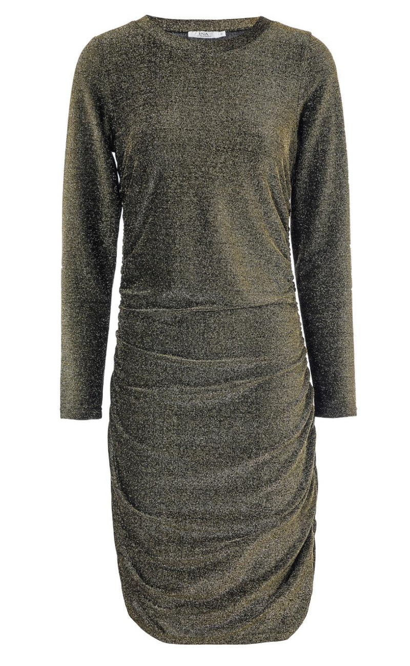Say INA Copenhagen Kjole - Freja - Gold Glitter