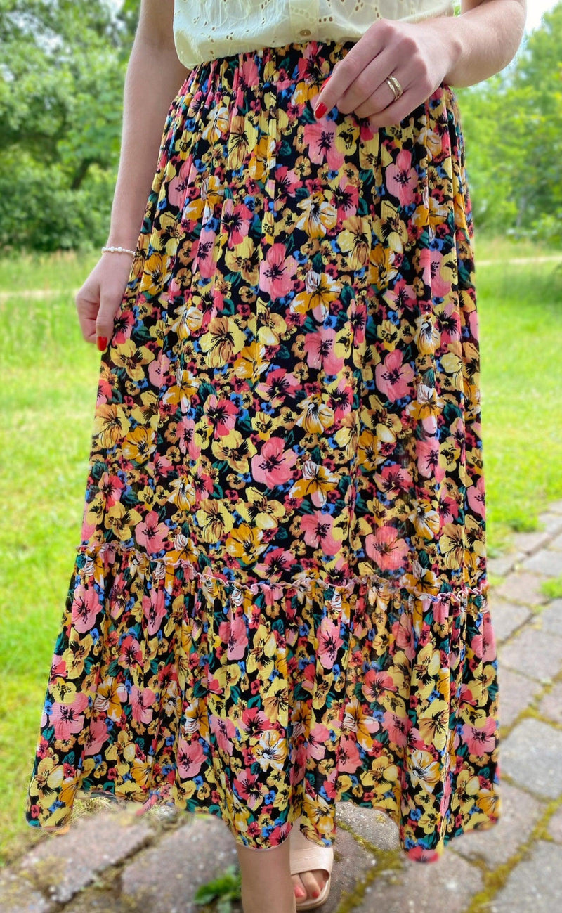 Say INA Copenhagen Nederdel - Hanna - Flower Garden