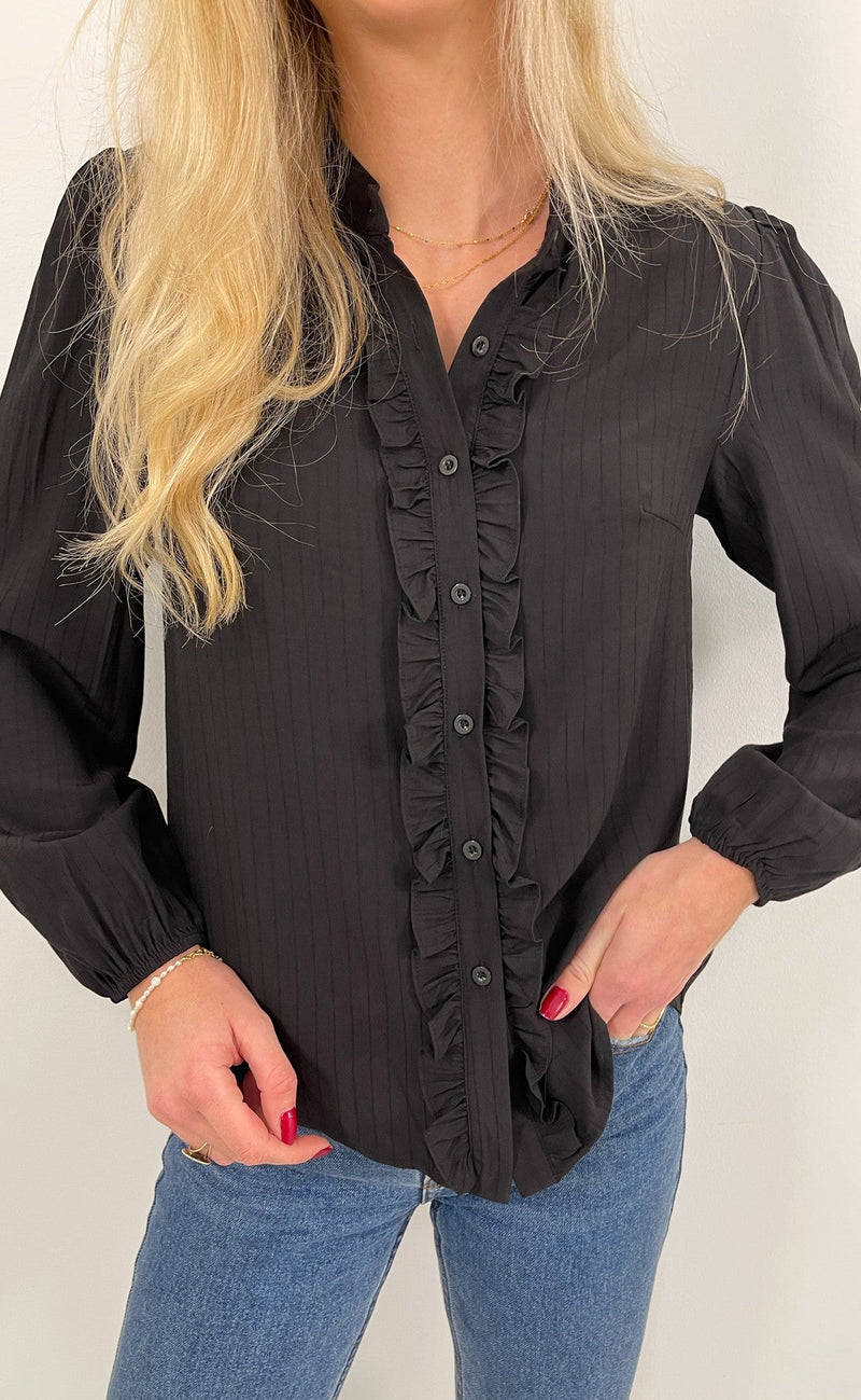 Say INA Copenhagen Skjorte - Luxi - Black