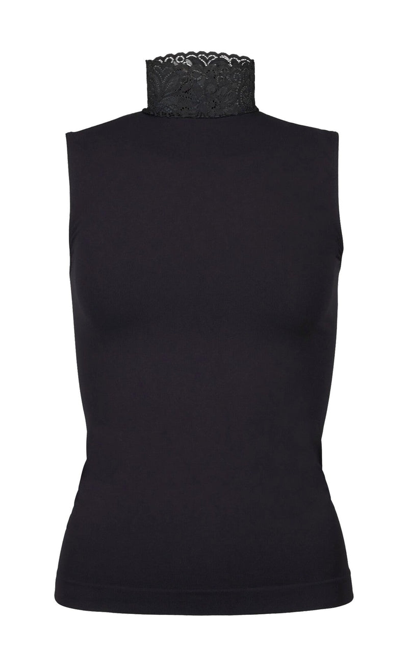 TIM & SIMONSEN TURTLELACE TOP BLACK
