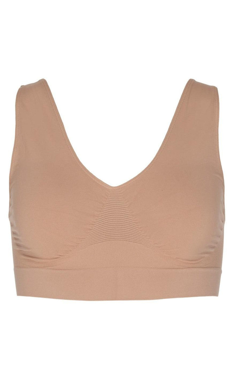 TIM & SIMONSEN WIDE STRAP BRA NUDE