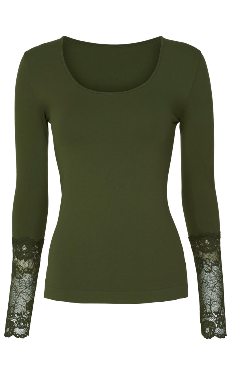 Tim & Simonsen Bluse - Mary - Army