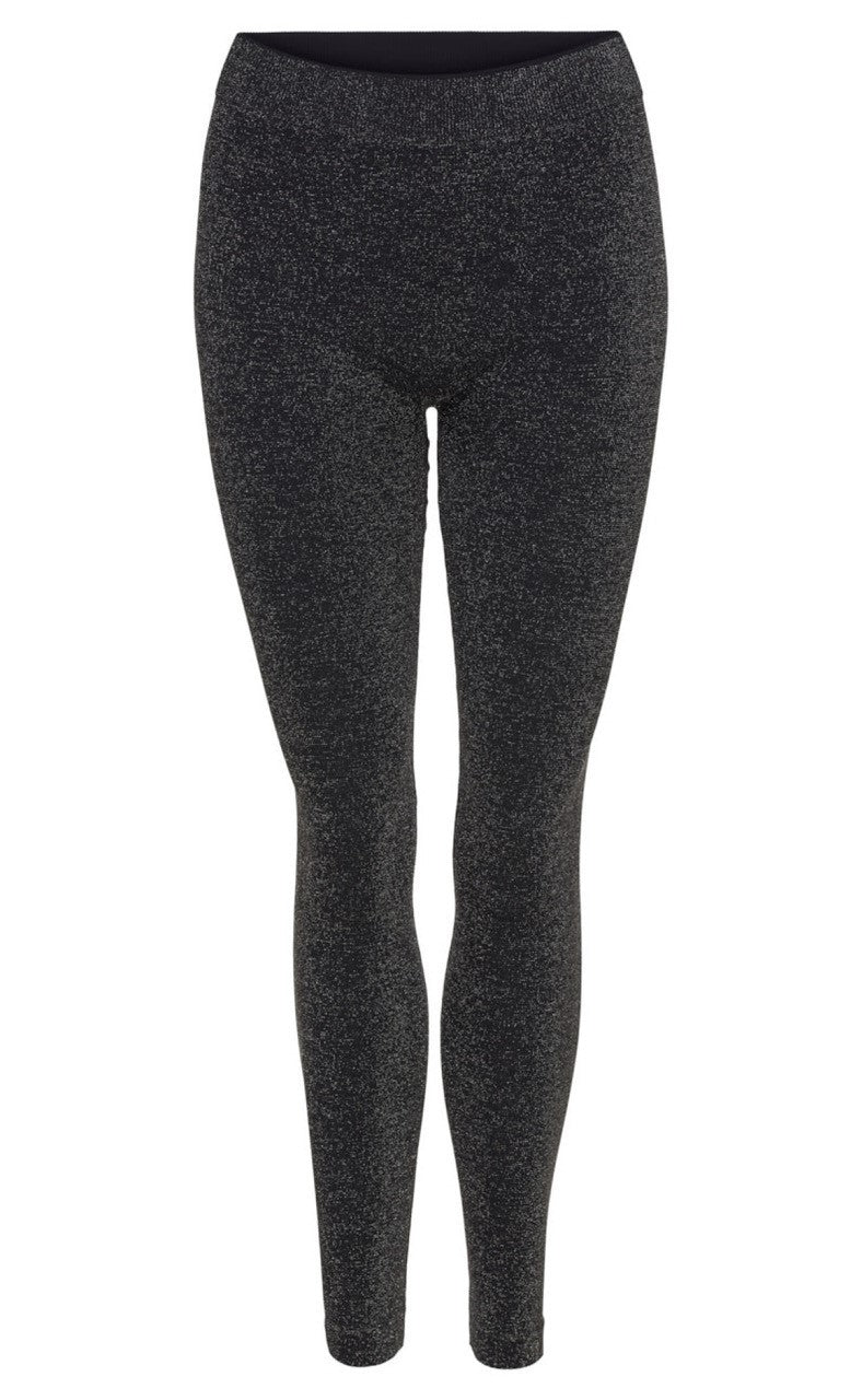 Tim & Simonsen Leggings - Glitter - Black
