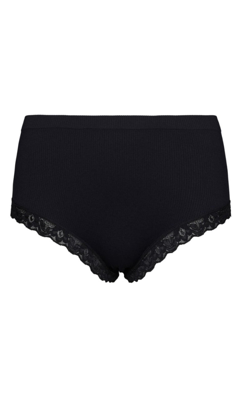 Tim & Simonsen Rib Trusse - Midi - Black
