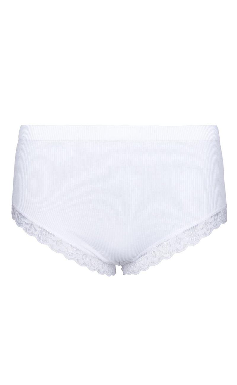 Tim & Simonsen Rib Trusse - Midi - White
